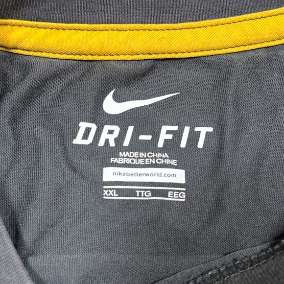 Nike Kobe 24 Black Mamba Sheath Logo Shadow Gray T Shirt Mens 2XL - Picture 7 of 9